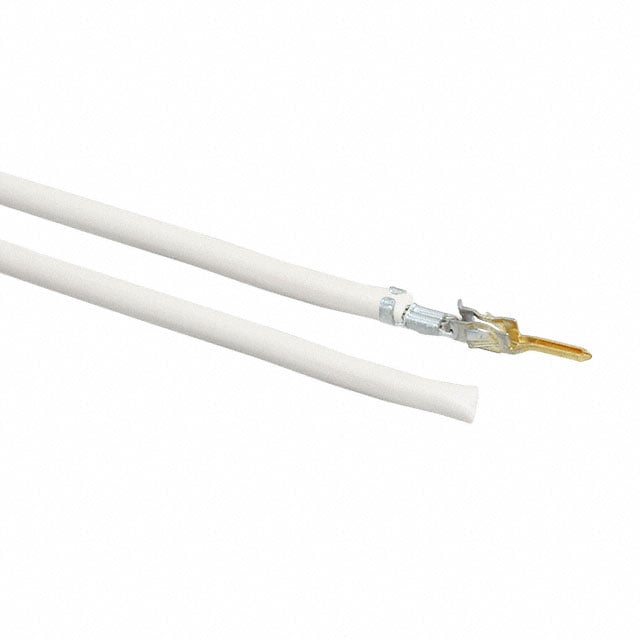 0430310003-06-W2 by Molex - 6"" PRE-CRIMP A2016W WHITE