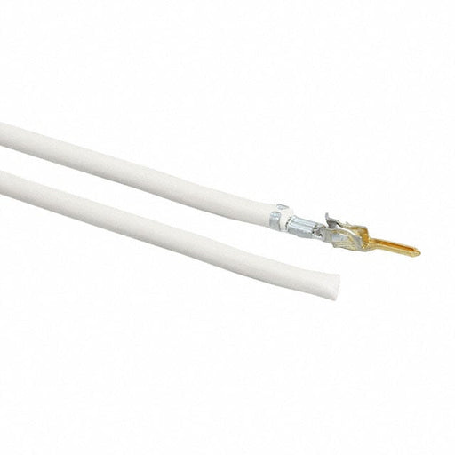 0430310003-08-W2 by Molex - 8"" PRE-CRIMP A2016W WHITE