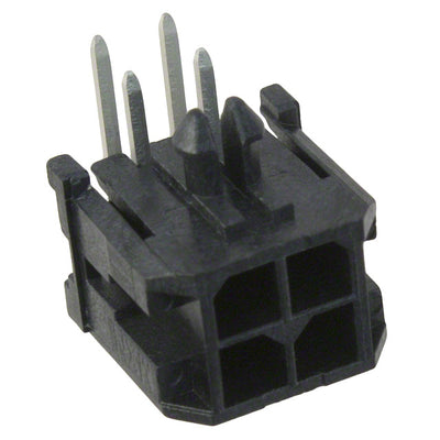 0430450401 by Molex - CONNECTOR HEADER R/A 4POS 3MM