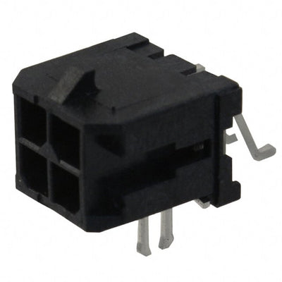 0430450406 by Molex - CONNECTOR HEADER SMD R/A 4POS 3MM