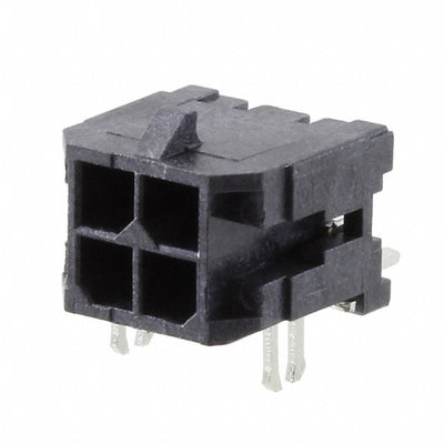 0430450408 by Molex - CONNECTOR HEADER SMD R/A 4POS 3MM