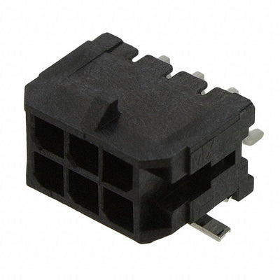 0430450610 by Molex - CONNECTOR HEADER SMD R/A 6POS 3MM