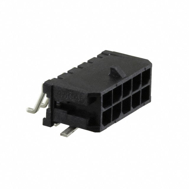 0430451009 by Molex - CONNECTOR HEADER SMD R/A 10POS 3MM