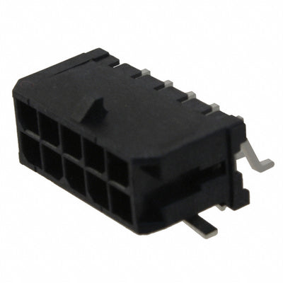 0430451010 by Molex - CONNECTOR HEADER SMD R/A 10POS 3MM