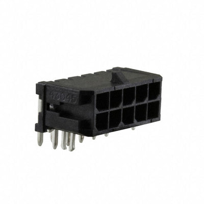 0430451022 by Molex - CONNECTOR HEADER R/A 10POS 3MM