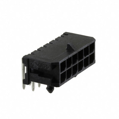 0430451202 by Molex - CONNECTOR HEADER R/A 12POS 3MM