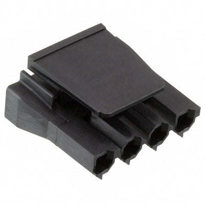 0444412004 by Molex - CONNECTOR HSG RCPT 4POS 7.50MM BLACK