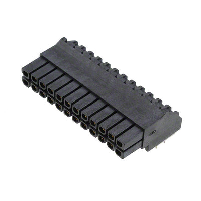 0447642403 by Molex - CONNECTOR RECPT 24P 0.118 GOLD PCB R/A