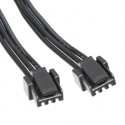 0451110302 by Molex - MICROLOCK PLUS CABLE BLACK 3-CKT