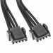 0451110402 by Molex - MICROLOCK PLUS CABLE BLACK 4-CKT