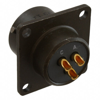 KPT02E123S by ITT Cannon, LLC - CONNECTOR RECPT FMALE 3POS SOLDER CUP