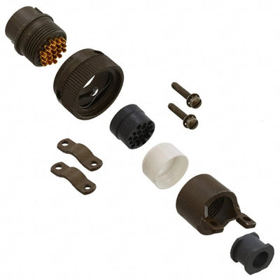 KPT06F1419P by ITT Cannon, LLC - CONNECTOR PLUG MALE 19POS SOLDER CUP