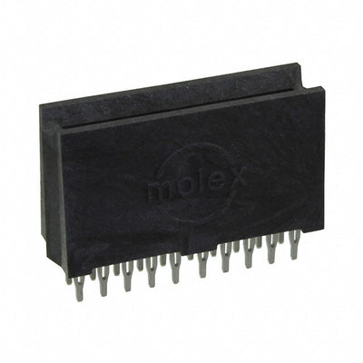 0457140001 by Molex - CONNECTOR EDGE DUAL FMALE 4POS 0.508