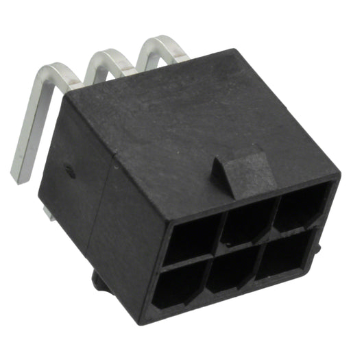 0457320001 by Molex - CONNECTOR HEADER R/A 6POS 4.2MM