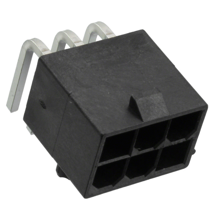 0457320001 by Molex - CONNECTOR HEADER R/A 6POS 4.2MM
