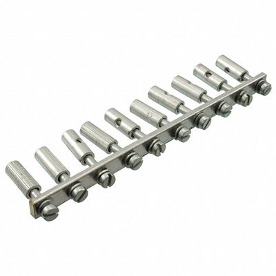 0457400000 by Weidmuller - JUMPER TERM BLK 10POS SCREW-IN