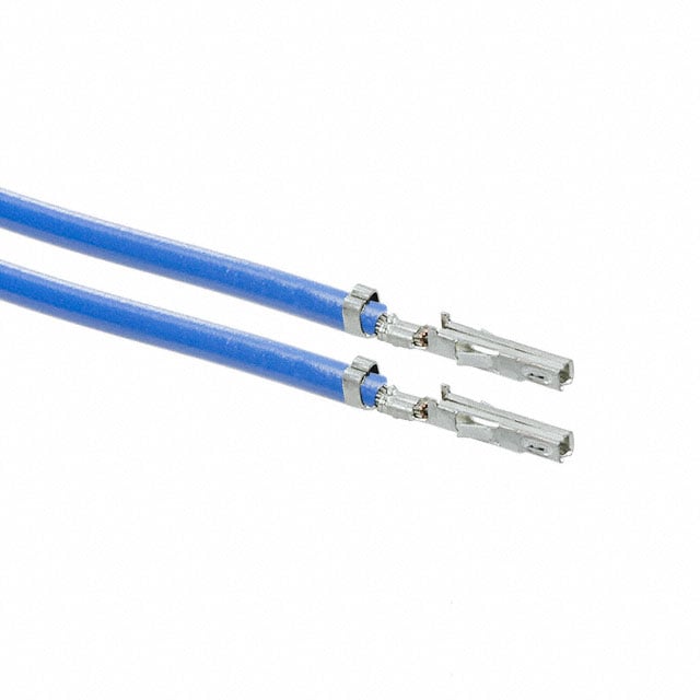 0457501111-05-L0-D by Molex - 5"" PRE-CRIMP A2040 BLUE