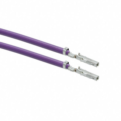 0457501111-12-V0-D by Molex - 12"" PRE-CRIMP A2040 VIOLET