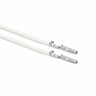 0457501111-10-W0-D by Molex - 10"" PRE-CRIMP A2040 WHITE
