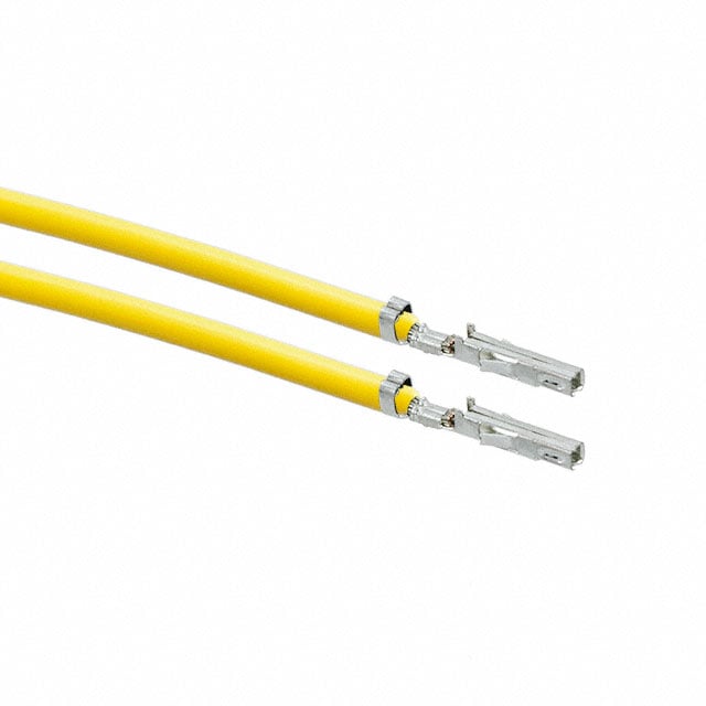 0457501111-02-Y9-D by Molex - 2"" PRE-CRIMP A2064 YELLOW