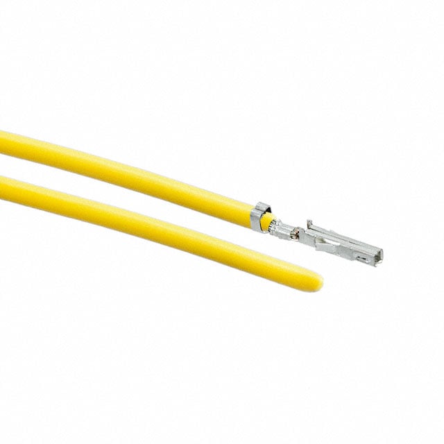 0457501111-12-Y9 by Molex - 12"" PRE-CRIMP A2064 YELLOW