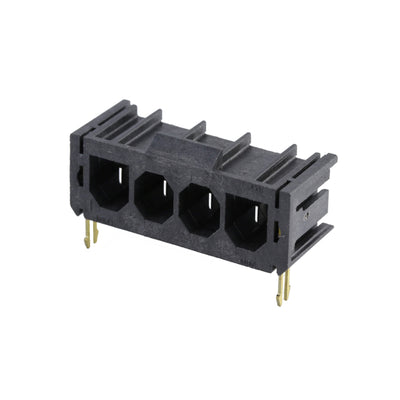 0460073104 by Molex - CONNECTOR HDR 4POS 7.50MM R/A SLDR