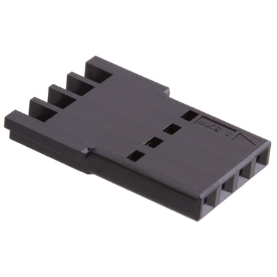 0467090004 by Molex - CONNECTOR RECPT HSG 4POS BLACK IN-LINE