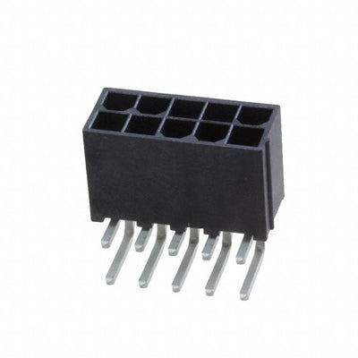 0469911010 by Molex - CONNECTOR HEADER R/A 10POS 4.2MM