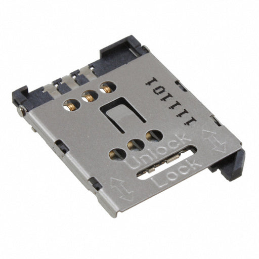 0473883001 by Molex - CONNECTOR SIM CARD HINGED TYPE R/A