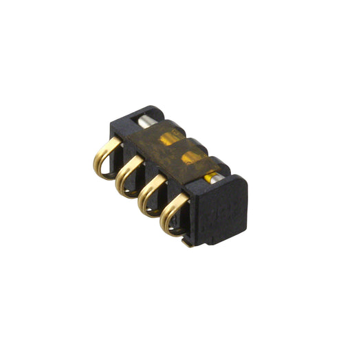 0475310011 by Molex - CONNECTOR SPRING BATTERY 4POS R/A SMD