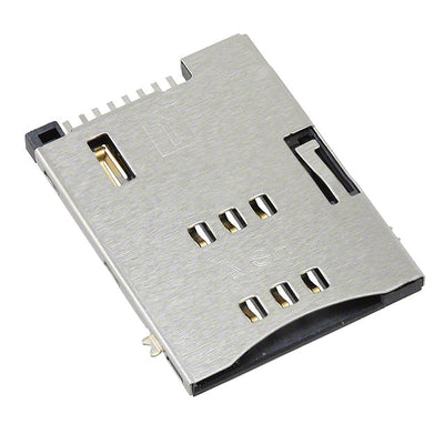 0475530001 by Molex - CONNECTOR SIM CARD PUSH-PUSH R/A SMD