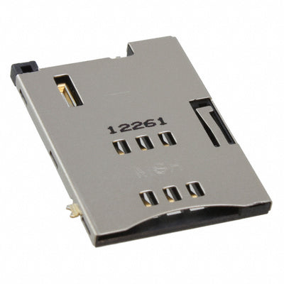 0475531001 by Molex - CONNECTOR SIM CARD PUSH-PUSH R/A SMD