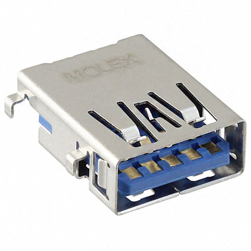 0483940003 by Molex - CONNECTOR RCP USB3.0 TYPEA 9POS TH RA