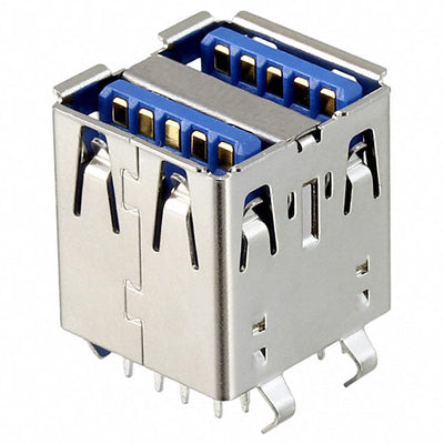 0484090003 by Molex - CONNECTOR RECPT USB3.0 TYPEA STACK VER