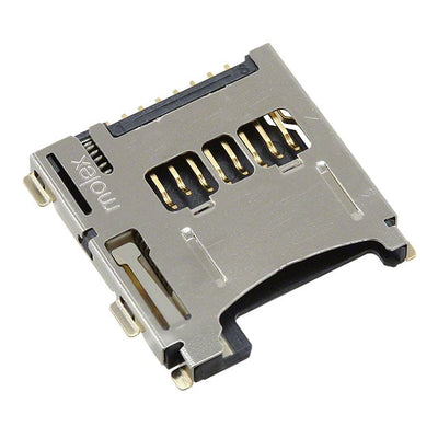 0492250821 by Molex - CONNECTOR MICRO SD CARD PUSH-PUSH R/A