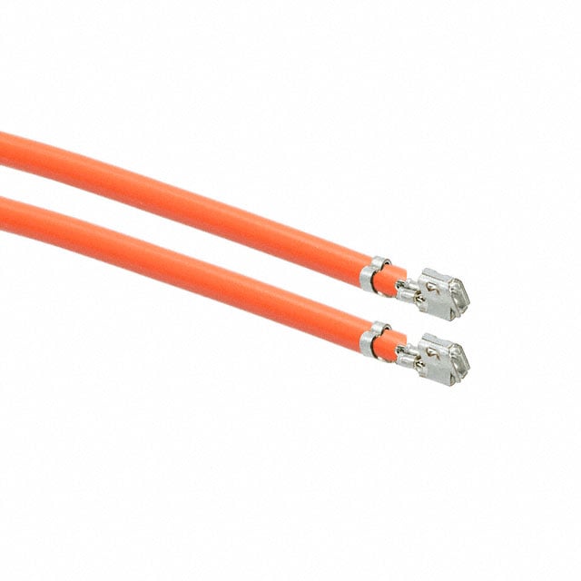 0502128000-03-A1-D by Molex - 3"" PRE-CRIMP A3047 ORANGE