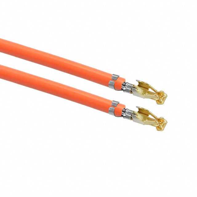 0503948051-03-A6-D by Molex - 3"" PRE-CRIMP 3049 ORANGE