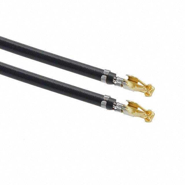 0503948051-02-B8-D by Molex - 2"" PRE-CRIMP 3048 BLACK