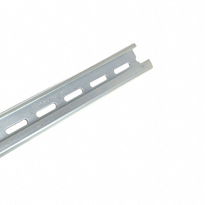 0514400000 by Weidmuller - DIN RAIL 32MMX15MM SLOTTED 2M