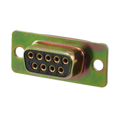 DEMM-9S-E by ITT Cannon, LLC - CONNECTOR D-SUB RCPT 9P PNL MNT SLDR
