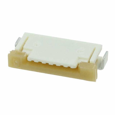 0522070660 by Molex - CONNECTOR FFC FPC TOP 6POS 1MM R/A