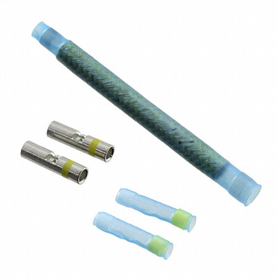 052433-000 by TE Connectivity Aerospace, Defense and Marine - SLDR SLEEVE WIRE-WIRE 0.236"" BLU