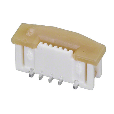 0525590633 by Molex - CONNECTOR FFC FPC VERT 6POS 0.5MM SMD