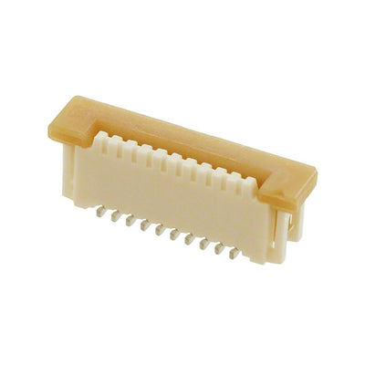 0526101072 by Molex - CONNECTOR FPC VERT 10POS 1MM SMD