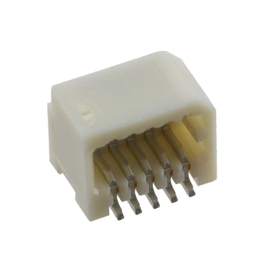 0533091070 by Molex - CONNECTOR HDR 10POS R/A SMD TIN