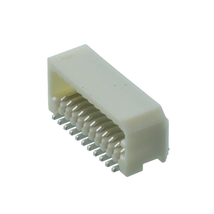0533092270 by Molex - CONNECTOR HDR 22POS R/A SMD TIN