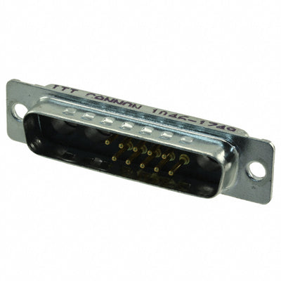 DBM-13W3P-K87 by ITT Cannon, LLC - CONNECTOR D-SUB PLUG 13POS PNL MNT