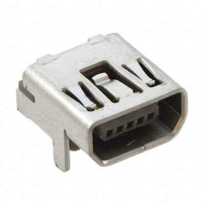 0565790519 by Molex - CONNECTOR RECPT USB2.0 MINI AB 5P R/A