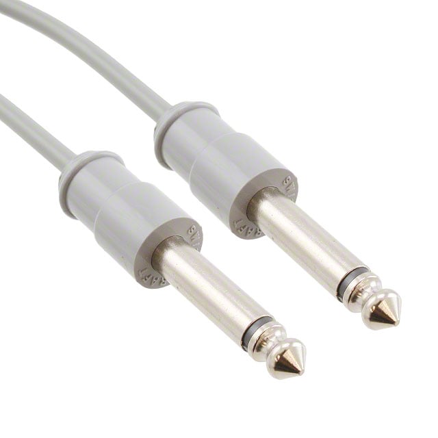 05AK05X by Switchcraft Inc. - CABLE 1/4"" MONO MALE-MALE 6FT