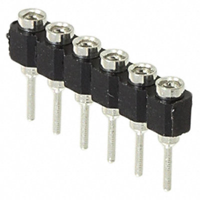 06-0513-10T by Aries Electronics - CONNECTOR SOCKET SIP 6POS GOLD